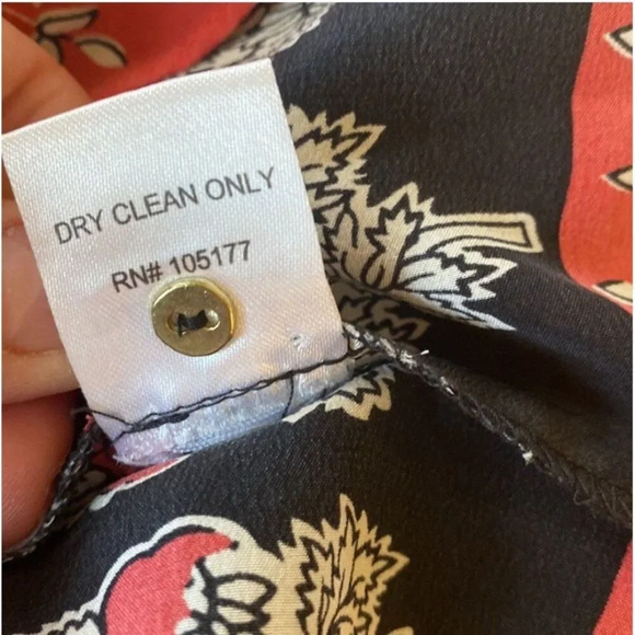 Ulla Johnson Silk Bea Blouse Batik Print XS - Picture 10 of 12